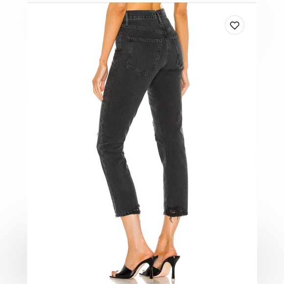 AGolde Riley High Rise Crop - Picture 3 of 7